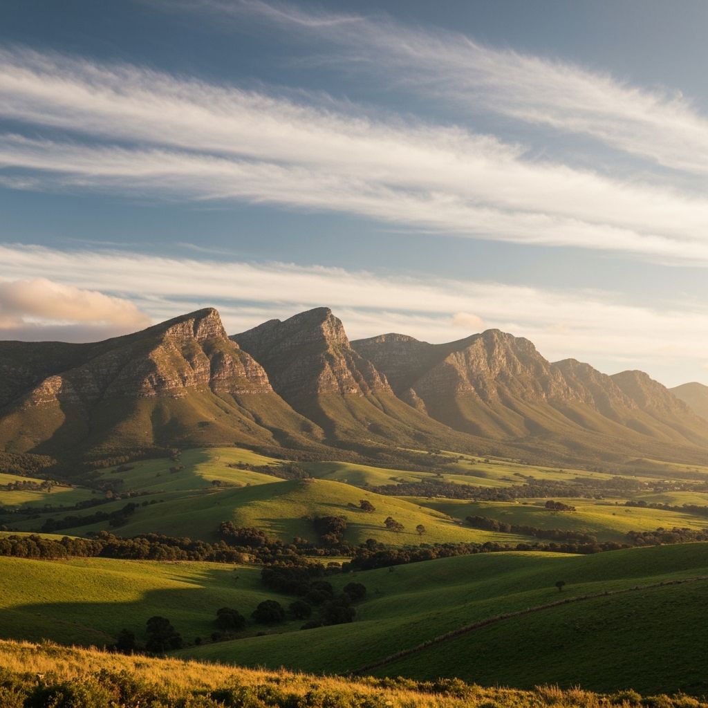 Outeniqua Mountains near George, Garden Route