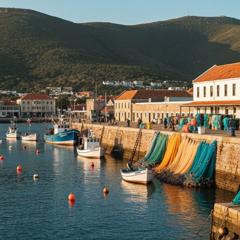 Mossel Bay harbour and waterfront